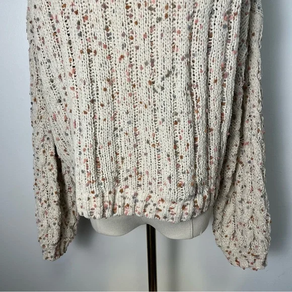 Moon & Madison Popcorn Chenille Knit Crew Neck Sweater - Picture 8 of 13